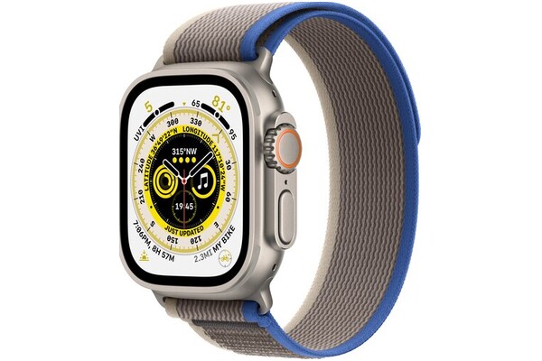 Smartwatch Apple Ultra Cellular niebiesko-szary