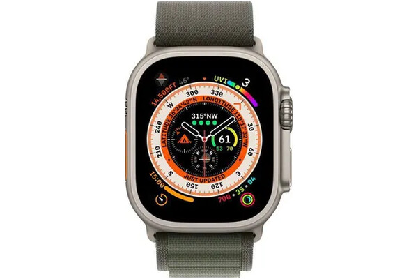 Smartwatch Apple Ultra Cellular 1.75" zielony