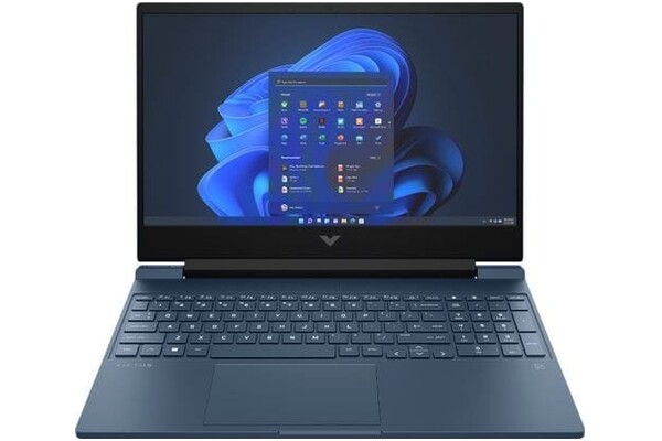 Laptop HP VICTUS 15 15.6" AMD Ryzen 7 7445H NVIDIA GeForce RTX 3050 32GB 2TB SSD Windows 11 Home niebieski