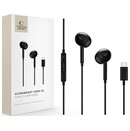 Słuchawki Tech-Protect Earphone Pro Core Douszne Przewodowe czarny