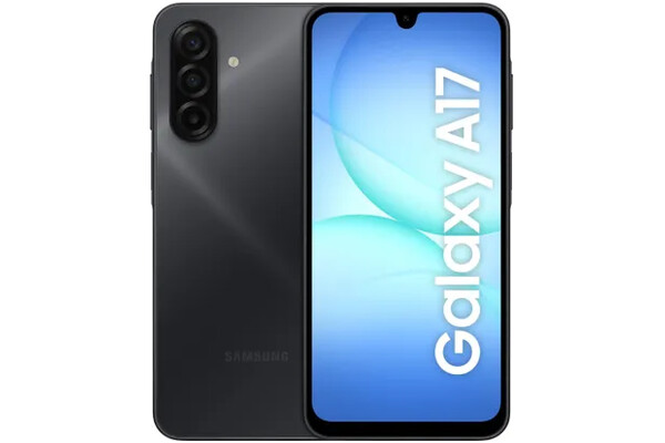 Smartfon Samsung Galaxy A17 czarny 6.70" 8.0GB/256.0GB
