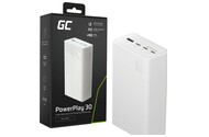 Powerbank Green Cell PowerPlay 30 30000mAh 22.5W biały