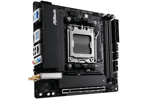 Płyta główna ASrock A620A Socket AM5 AMD A620A DDR5 Mini-ITX
