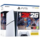 Konsola Sony PlayStation 5 Slim 1TB biały + NBA 2K26