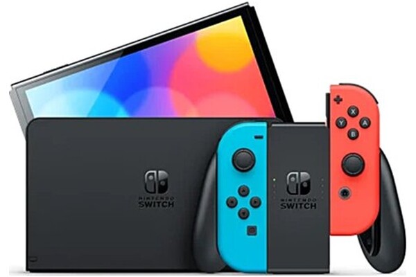 Konsola Nintendo Switch OLED niebiesko-czerwony + EA SPORTS FC 26 Gra NINTENDO SWITCH 2