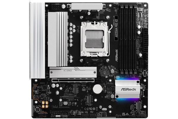 Płyta główna ASrock A620A Pro RS Socket AM5 AMD A620A DDR5 microATX