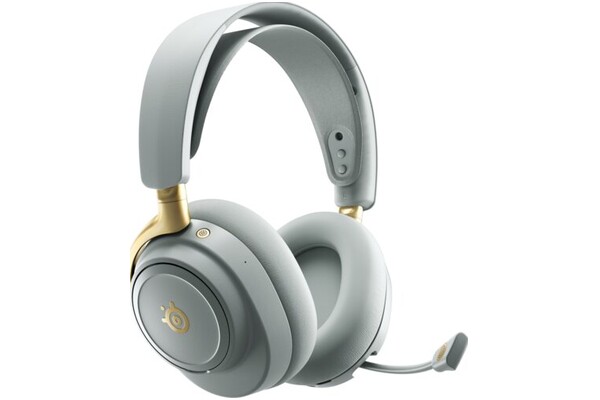 Słuchawki SteelSeries Arctis Nova Nauszne Bezprzewodowe Szaro-złoty