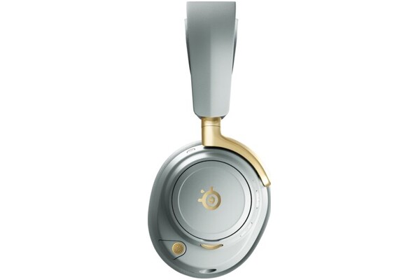 Słuchawki SteelSeries Arctis Nova Nauszne Bezprzewodowe Szaro-złoty