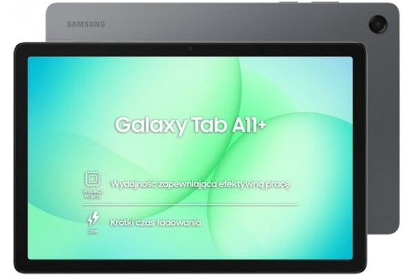 Tablet Samsung Galaxy Tab A11+ 10.90" Mediatek MT8775 8.0GB/256GB, szary