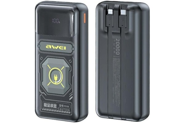 Powerbank Awei P99K 20000mAh czarny