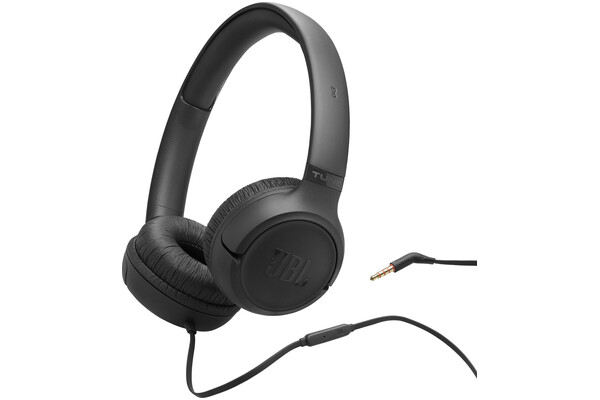 Słuchawki JBL Tune 530 Nauszne Przewodowe czarny