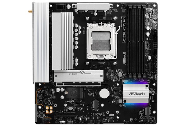 Płyta główna ASrock A620A Pro RS WiFi Socket AM5 AMD A620A DDR5 microATX