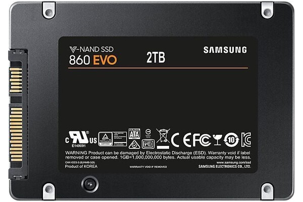 Dysk wewnętrzny Samsung 860 EVO SSD SATA (2.5") 2TB