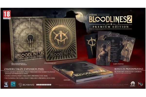 Vampire The Masquerade Bloodlines 2 Edycja Premium PC