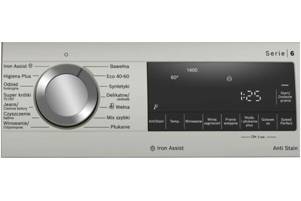 Pralka Bosch WGG254Z1PL Serie 6 10.0kg 1400obr./min