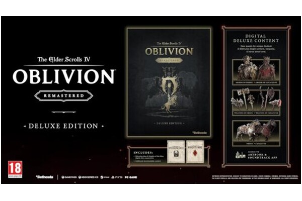 The Elder Scrolls IV Oblivion Remastered Edycja Deluxe PlayStation 5