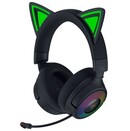 Słuchawki Razer Kraken KItty Edition V3 Pro Nauszne Przewodowe czarno-zielony