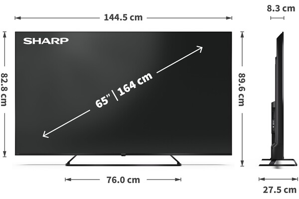 Telewizor Sharp 65HP6765E 65" 4K Ultra HD