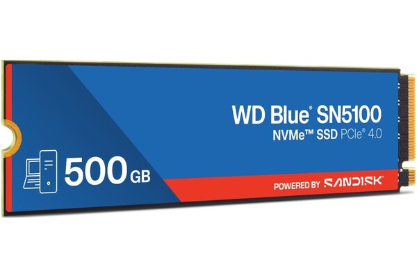 Dysk wewnętrzny SanDisk SN5100 SSD M.2 NVMe 500GB