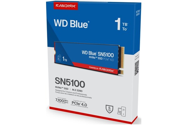 Dysk wewnętrzny SanDisk SN5100 SSD M.2 NVMe 1TB