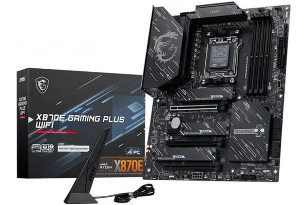 Płyta główna MSI X870E Gaming Plus WiFi Socket AM5 AMD X870 DDR5 ATX