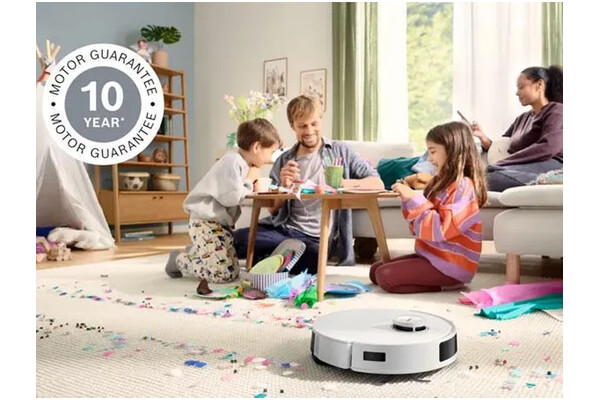 Odkurzacz Bosch BCRC1W robot sprzątający z pojemnikiem 60W biały