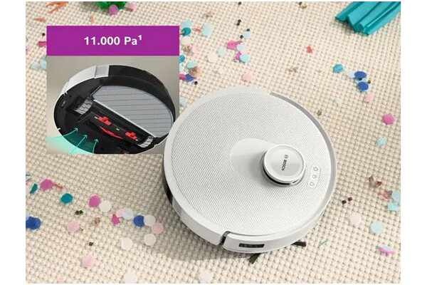 Odkurzacz Bosch BCRC1W robot sprzątający z pojemnikiem 60W biały