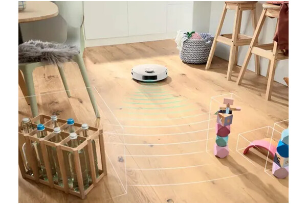 Odkurzacz Bosch BCRD1Wn robot sprzątający z pojemnikiem 65W biały
