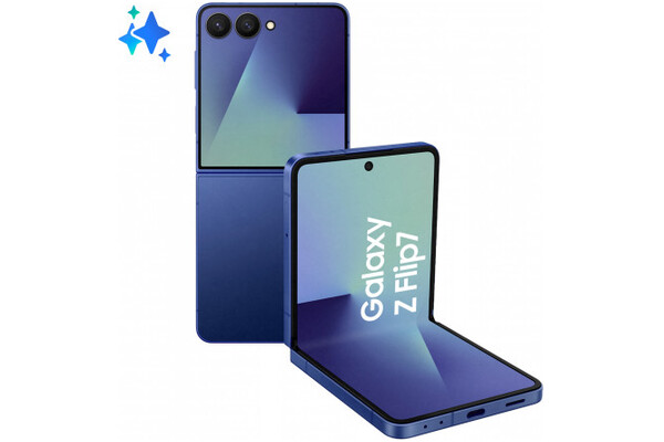 Smartfon Samsung Galaxy Z Flip 7 5G niebieski 6.80" 12.0GB/512.0GB