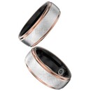 Smartring 60mm rozmiar 8 różowo-złoty