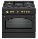 Kuchnia RAVANSON KWGE90AR płyta gazowa, piekarnik elektryczny