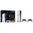 Konsola Sony PlayStation 5 Slim Digital czarno-biały + Astros Playroom + Kontroler PlayStation