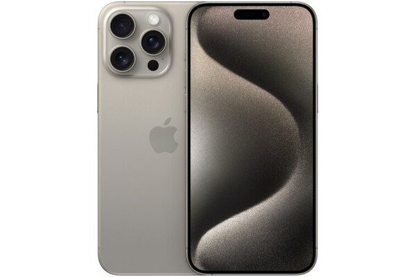 Smartfon Apple iPhone 15 Pro Max 5G Tytan Naturalny 6.70" 8.0GB/256.0GB