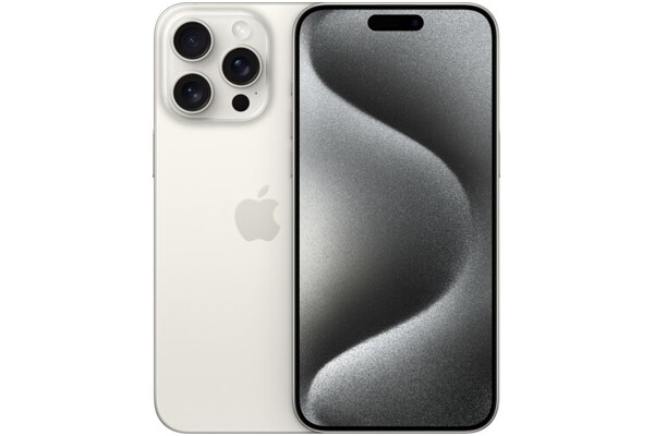 Smartfon Apple iPhone 15 Pro Max 5G Tytan Biały 6.70" 6.0GB/256.0GB