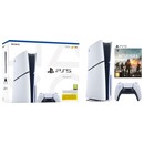 Konsola Sony PlayStation 5 Slim biało-czarny + Astros Playroom|Battlefield 6 Gra PS5
