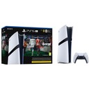 Konsola Sony PlayStation 5 Pro biało-czarny + Astros Playroom|EA Sports FC 26