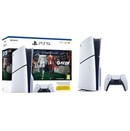 Konsola Sony PlayStation 5 Slim biało-czarny + Astros Playroom|EA Sports FC 26