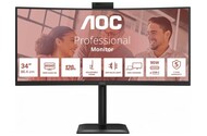 Monitor 34.0" AOC CU34E4CW czarny