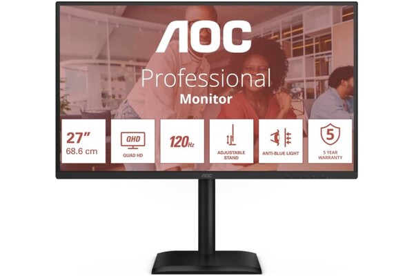 Monitor 27.0" AOC Q27E4CV czarny