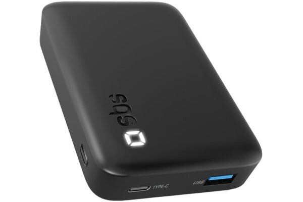 Powerbank SBS TEBBCT10000LDK 10000mAh 10.0W czarny
