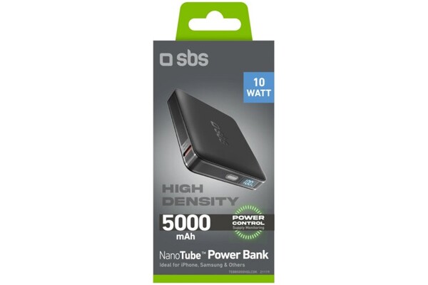 Powerbank SBS TEBB5000HDLCDK 5000mAh 10.0W czarny