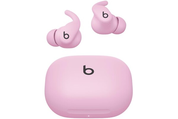 Słuchawki Apple PowerBeats Fit Dokanałowe Bezprzewodowe różowy