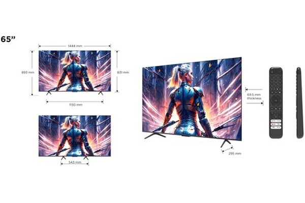 Telewizor TCL 65" 4K Ultra HD 65C75B