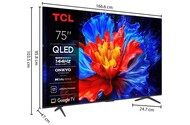 Telewizor TCL 75" 4K Ultra HD 75P89K