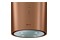Okap kuchenny wyspowy - tuba GLOBALO Cylindro Isola 39.7 39.0cm miedziany