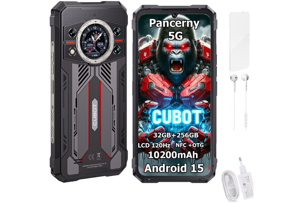 Smartfon CUBOT King Kong 11 5G czarny 6.72" 16.0GB/256.0GB