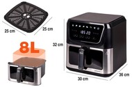 Frytkownica beztłuszczowa Air Fryer Eldom FR60 1700W
