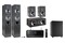Zestaw kina domowego Yamaha RXV4A 7.2 700W czarny