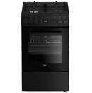 Kuchnia Beko FSM52339DB płyta gazowa, piekarnik elektryczny