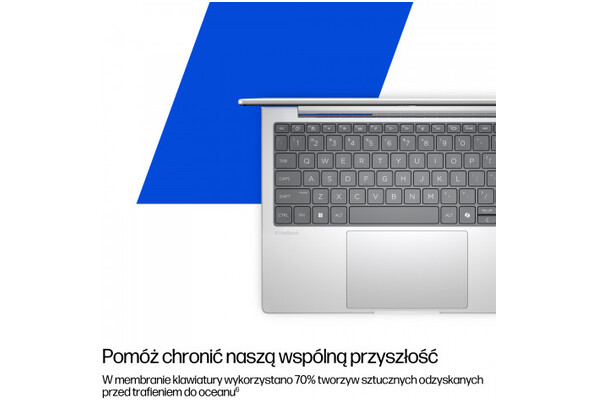 Laptop HP EliteBook 8 14.0" Intel Core Ultra 5 225U Intel Arc 24GB 512GB SSD Windows 11 Professional srebrno-lodowiec